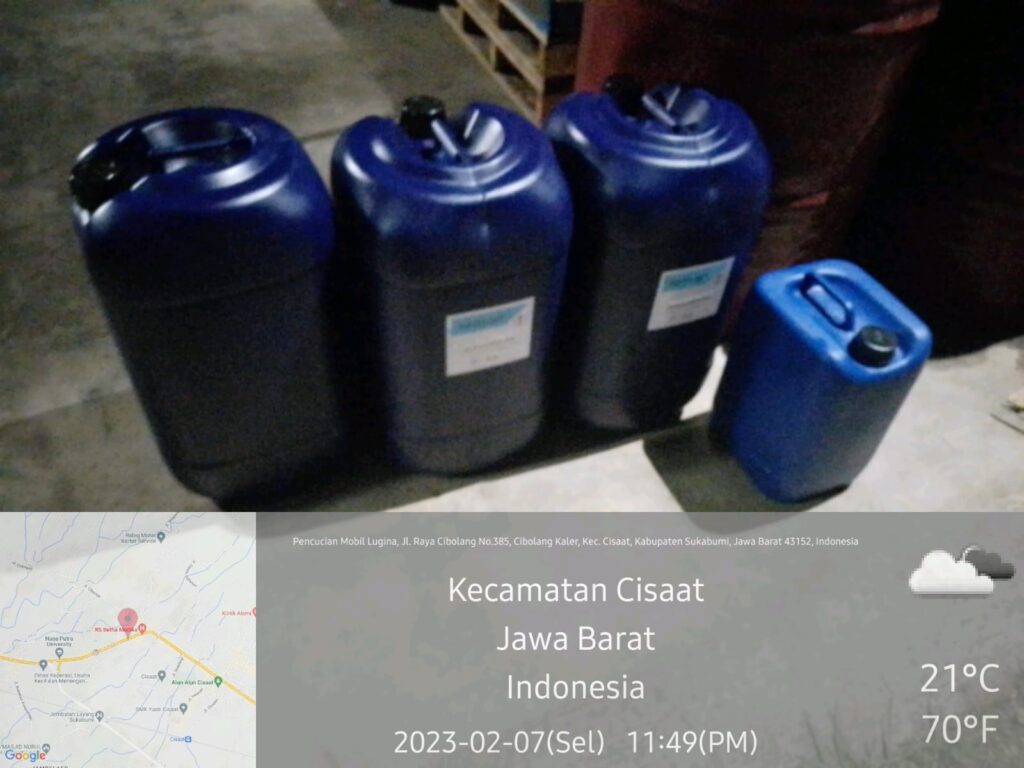 Pengiriman Chemical Keindustri Textil